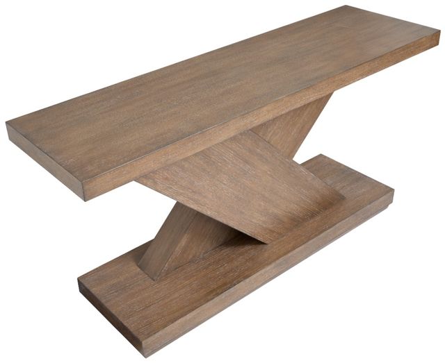 Magnussen Home® Lansbury Antique Wheat Rectangular Sofa Table-3