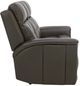 Flexsteel® Ranger Rustic Brown Leather Power Reclining Sofa with Console-3