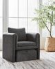 Signature Design by Ashley® Vreni Black/Charcoal Accent Chair-4