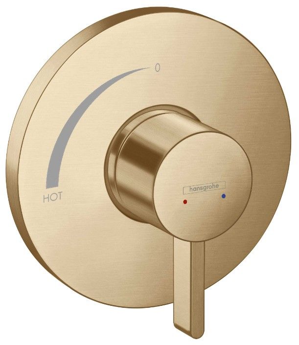 Hansgrohe Ecostat S Brushed Bronze Pressure Balance Trim-0