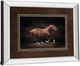 Classy Living Edoma Stallion on Black 40"W Wall Art-3
