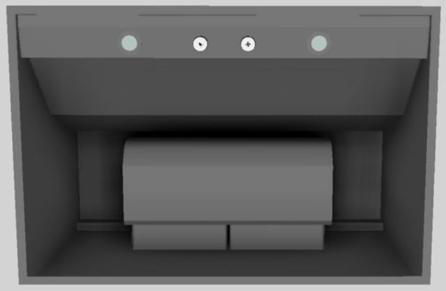 Vent-A-Hood® 36" Gunsmoke Wall Mounted Range Hood-3