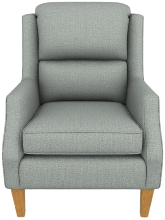 Best® Home Furnishings Customizable Sulton Stationary Chair with Honey Birch Legs-1