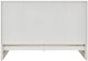 Universal Explore Home™ Oasis White Sandblasted Quartered Pine Shoreline Panel King Bed-3
