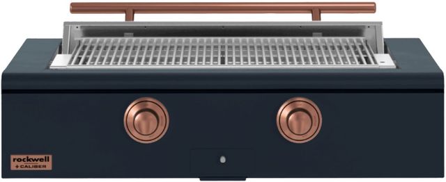 Caliber™ Rockwell Social 2-Burner Juniper Built-In Liquid Propane Grill with Copper Hardware-0