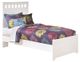 Signature Design by Ashley® Lulu 3-Piece White Twin Panel Bed Set-1
