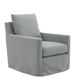 Synergy® 1595 Light Blue Swivel Glider-2