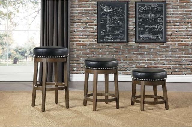 Mazin Furniture Westby Brown Stool-1