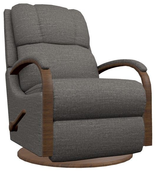 La-Z-Boy® Harbor Town Iron Manual Gliding Recliner-0