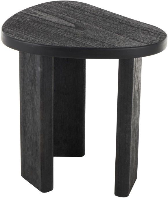 Deco Marche Black Heart Inspired Side Table-0