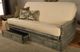 Kodiak Furniture Lexington Canton Cream/Weathered Gray Full Storage Futon with Mattress-1