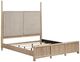 Liberty Furniture Proximity Place Barley/Barley Buff Queen Poster Bed-0