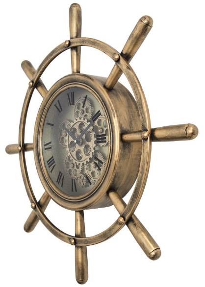 YHD Copper Wall Clock-2