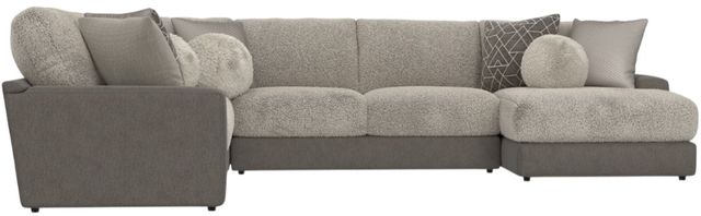 Jackson Furniture Canyon 4-Piece Fawn/Umber Right-Arm Facing Sectional-3