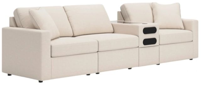 Signature Design by Ashley® Modmax 4-Piece Oyster Small Spaced Sectional with Audio Console-0