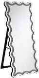 Coaster® Brixey Black Floor Mirror with LED-0