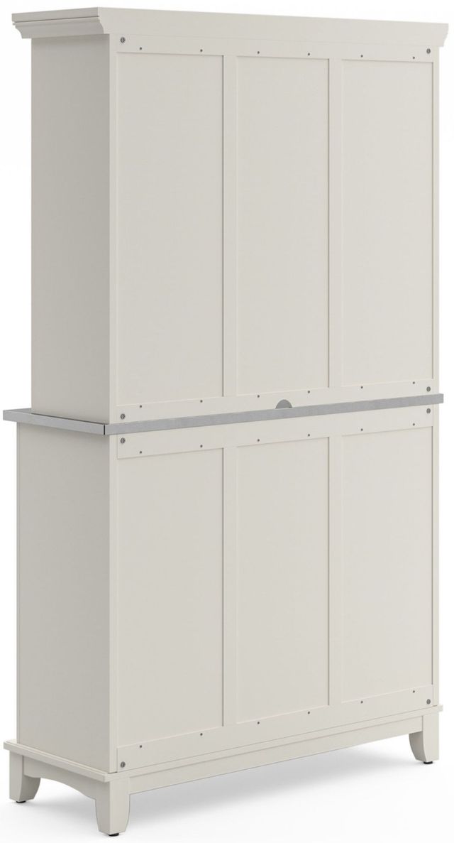 homestyles® Buffet of Buffets White/Stainless Steel Server with Hutch-1