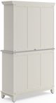 homestyles® Buffet of Buffets White/Stainless Steel Server with Hutch-1