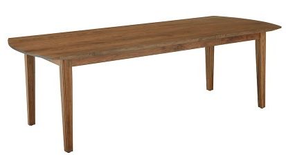 Artisan & Post by Vaughan-Bassett Crafted Cherry by Ben & Erin Napier Medium Cherry 94" Surfboard Table-0