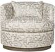 Vanguard® Furniture Customizable Michael Weiss Bernadette Fabric Swivel Chair-1