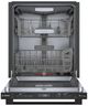 Bosch® 800 Series 24" Black Top Control Built In Dishwasher-2
