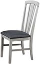 ECI Furniture Summer Winds Gray/White Fan Back Chair-1