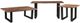 Coast2Coast Home™ Bozeman Brown End Table with Black Base-4
