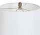 StyleCraft Clear Black Nickle Table Lamp -4