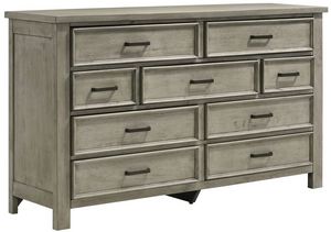 Elements International Sullivan Drift Grey Dresser