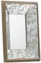 A & B Home Dorthea Gold Small Hanging Mirror-0