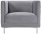 TOV Furniture Sal Grey Woven Chair-0