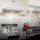 Broan® Alta 1 Series 30" White Under Cabinet Range Hood-3