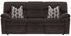 Franklin™ Tribute 3-Piece Bourbon Chocolate Power Reclining Sectional-3