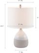 Olliix by 510 Design Grey Driggs Table Lamp-4