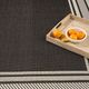 Nourison Home™ Horizon HOZ03 Black 5'x7' Area Rug-5