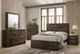 ACME Furniture Elettra Rustic Walnut Queen Panel Bed-1