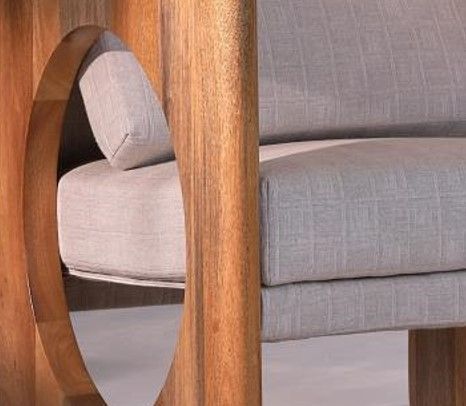 Jaipur Furniture Burbank Beige/Brown Chair-2