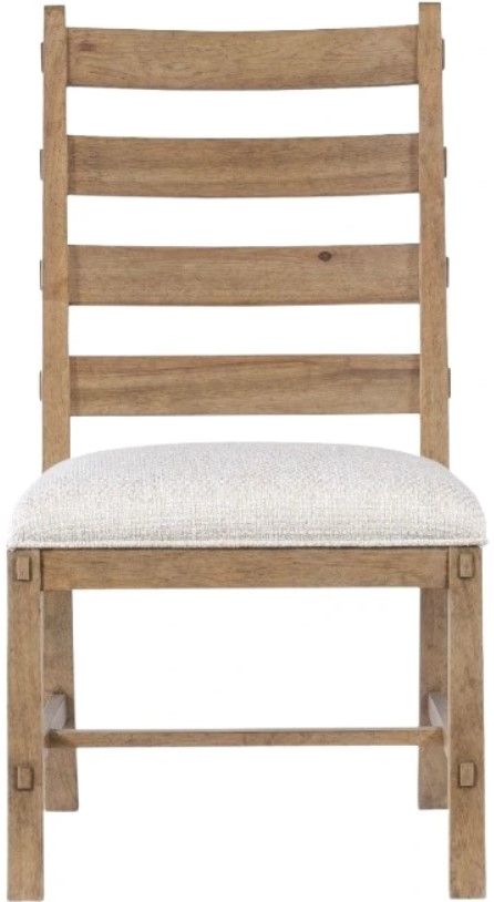 Hooker® Furniture Vineyard Row Sonoma/White Zin Ladderback Dining Side Chair-2