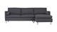 Van Gogh Designs Watford Royce Gunmetal Fabric Sectional-0