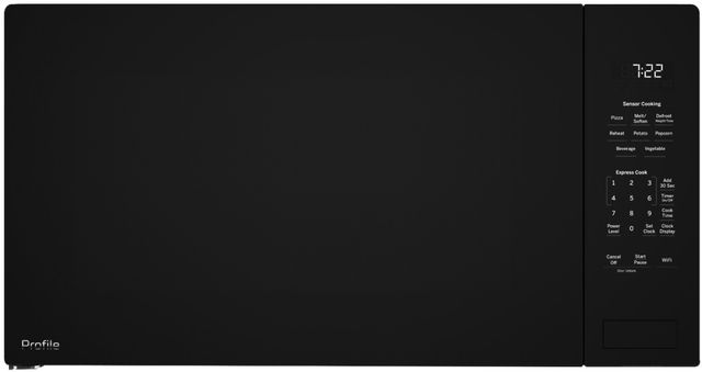GE Profile™ 2.2 Cu. Ft. Black Built In Microwave-0