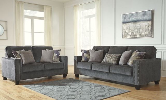 Signature Design by Ashley® Gavril 2-Piece Smoke Living Room Seating Set-3