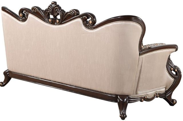 New Classic® Home Furnishings Constantine Beige/Cherry Sofa-4