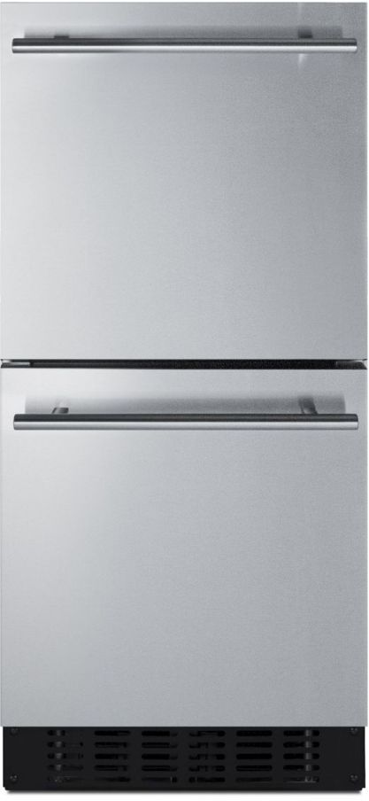 Summit® 1.7 Cu. Ft. Stainless Steel Under The Counter Refrigerator -0