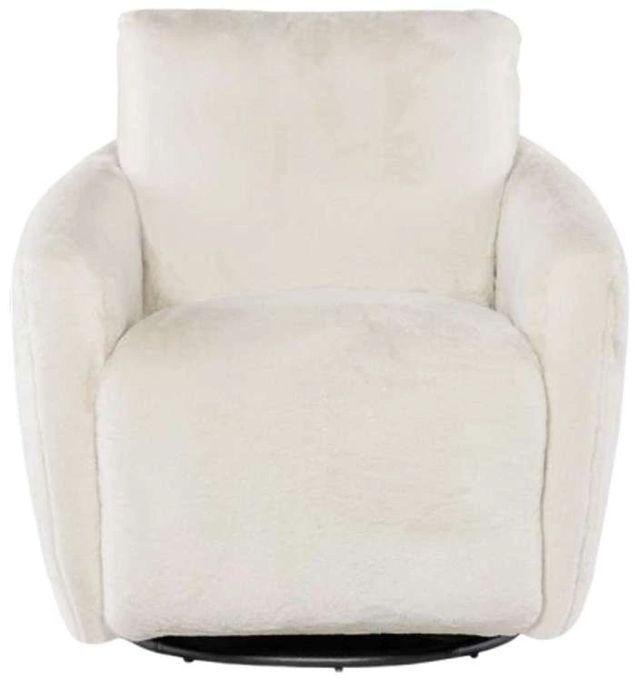 Hooker® Furniture CC Bonnie Llama Natural Power Swivel Recliner with Power Footrest-2