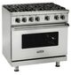Viking® 5 Series 36" Stainless Steel Pro Style Natural Gas Range-1