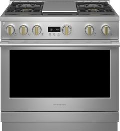 Monogram® Statement Collection 36" Stainless Steel Pro Style Natural Gas Range