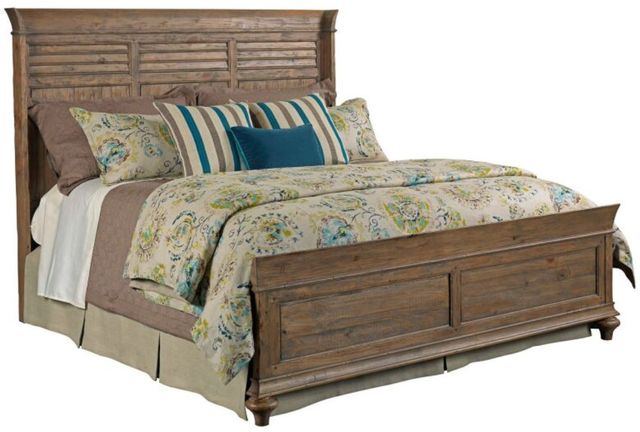 Kincaid® Weatherford Heather Shelter Brown King Panel Bed -0
