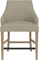 Riverside Furniture Mix-N-Match Chairs 2-Piece Sand Swoop Arm Upholstered Stool Set-2