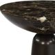 Uttermost® Hastings Brown Accent Table with Dark Bronze Base-3