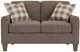 Flexsteel® Customizable Moxy Square Cushion with Rounded Mailbox Arm Loveseat-4